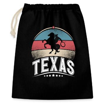 Texas - Sac cadeau 40 x 50 cm - noir - Devant