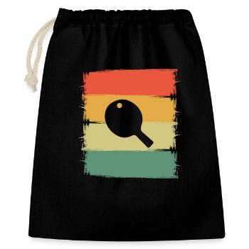 Ping-pong - Sac cadeau 40 x 50 cm - noir - Devant