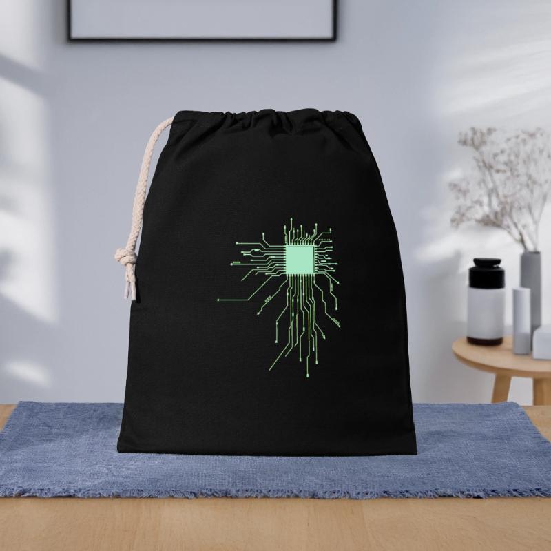 platine Core cpu Computer Nerd pc humor geek code Geschenkbeutel aus Baumwolle (40 x 50 cm)