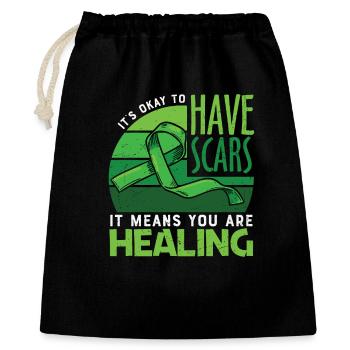Mental Health Awareness - Gift Bag 40 x 50 cm - black - Front