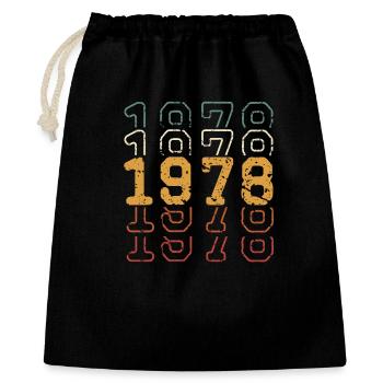 1978 - Sac cadeau 40 x 50 cm - noir - Devant