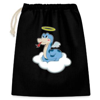 Nuage de serpent - Sac cadeau 40 x 50 cm - noir - Devant