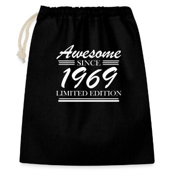 1969 - Gift Bag 40 x 50 cm - black - Front