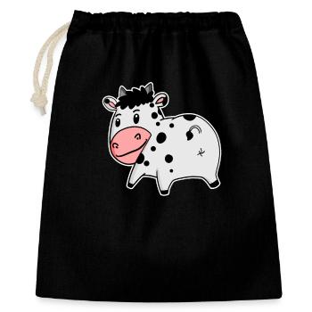 Cow Ass - Cow Butt - Gift Bag 40 x 50 cm - black - Front