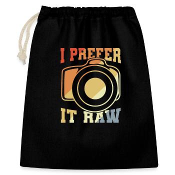 Photography Joke - Gift Bag 40 x 50 cm - black - Front