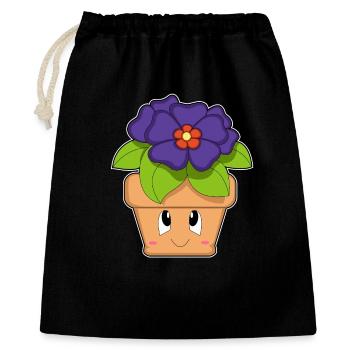 Drôle de chute - Sac cadeau 40 x 50 cm - noir - Devant