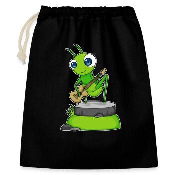 Caterpillar Musicien Guitare Musique - Sac cadeau 40 x 50 cm - noir - Devant