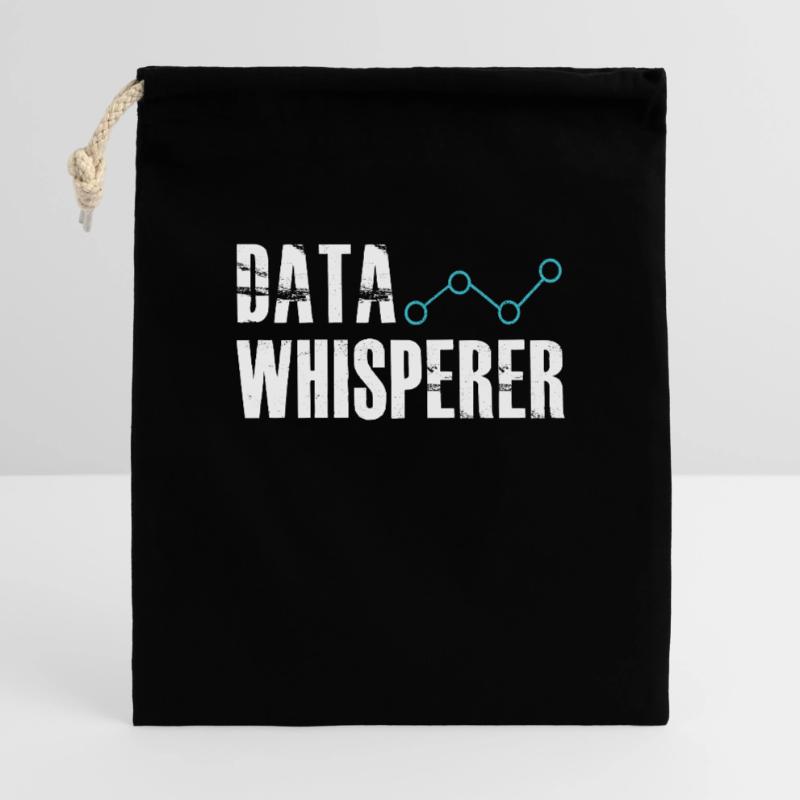 Data Whisperer Science Analyst Software Engineer Geschenkbeutel aus Baumwolle (40 x 50 cm)