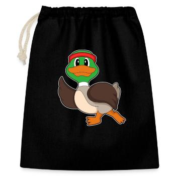 Canard Jogger Jogging Sport - Sac cadeau 40 x 50 cm - noir - Devant