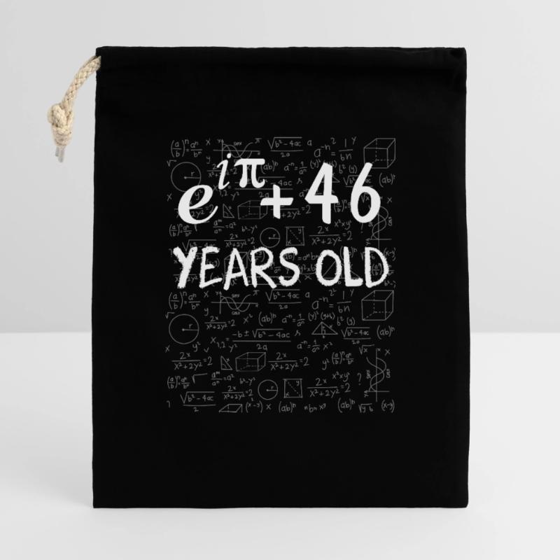 45e anniversaire 45 ans Euler Identité cadeau math Sac cadeau 40 x 50 cm