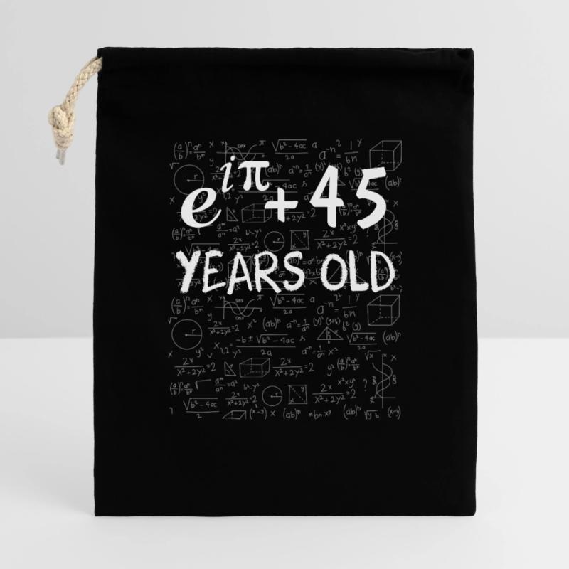 44th Birthday 44 Years Euler Identity Math Gift Gift Bag 40 x 50 cm