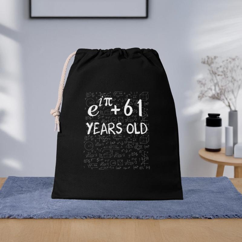 60th birthday 60 years old Euler Identity math Gift Bag 40 x 50 cm