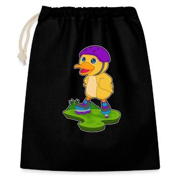 Duck Inline skating Inline skates - Gift Bag 40 x 50 cm - black - Front