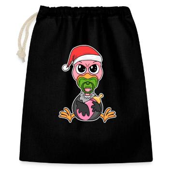 Gaier Bébé Noël - Sac cadeau 40 x 50 cm - noir - Devant