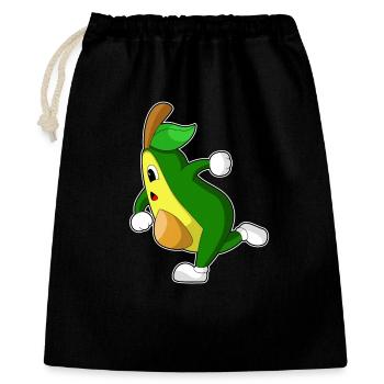 Avocat Jogger Jogging Sport - Sac cadeau 40 x 50 cm - noir - Devant