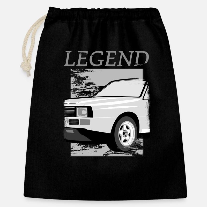 Rallye Sport Quattro S1 E1 - Sac cadeau 40 x 50 cm - noir