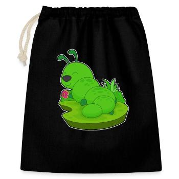 Caterpillar Donut - Gift Bag 40 x 50 cm - black - Front