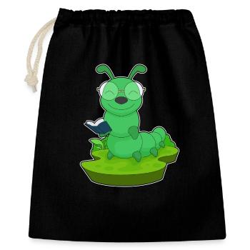 Lunettes de livre Caterpillar Nerd - Sac cadeau 40 x 50 cm - noir - Devant