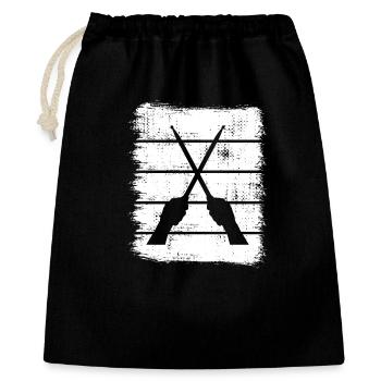 Drumsticks Drawing - Gift Bag 40 x 50 cm - black - Front