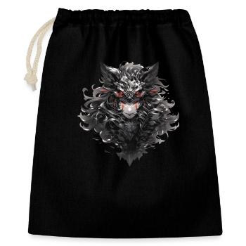 Mecha Animal Tiger Wolf Fox Dino Bear Cyborg - Gift Bag 40 x 50 cm - black - Front