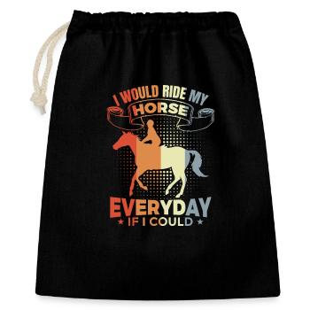 Rider Inspiration - Gift Bag 40 x 50 cm - black - Front