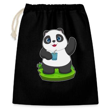 Panda Juice - Gift Bag 40 x 50 cm - black - Front