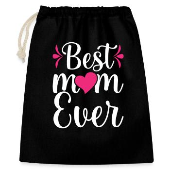 Best Mom Ever - Gift Bag 40 x 50 cm - black - Front
