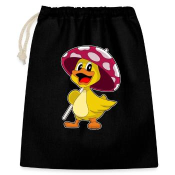 Duck Umbrella - Gift Bag 40 x 50 cm - black - Front