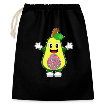 Oeuf de Pâques à l’avocat - Sac cadeau 40 x 50 cm - noir - Devant