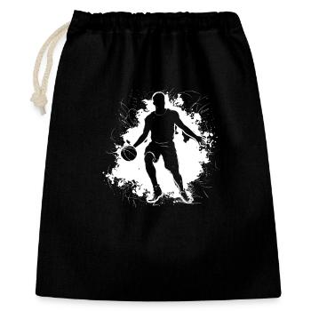 Basketballer - Gift Bag 40 x 50 cm - black - Front