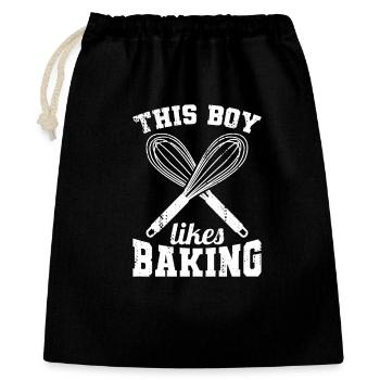 Baker Boy - Gift Bag 40 x 50 cm - black - Front