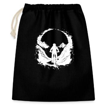 Mountain biking - Gift Bag 40 x 50 cm - black - Front