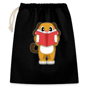 Dog Book - Gift Bag 40 x 50 cm - black - Front