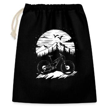 Mountain bike - Gift Bag 40 x 50 cm - black - Front