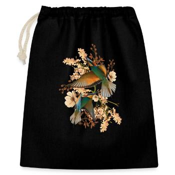 Nature Collage - Gift Bag 40 x 50 cm - black - Front