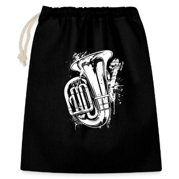 Tuba Graffiti - Gift Bag 40 x 50 cm - black - Front