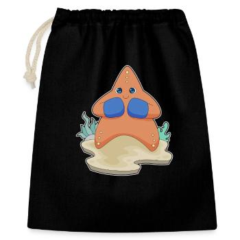 Starfish Boxer Gants de boxe Boxe - Sac cadeau 40 x 50 cm - noir - Devant
