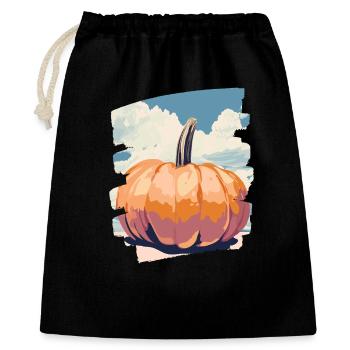Pumpkin - Gift Bag 40 x 50 cm - black - Front