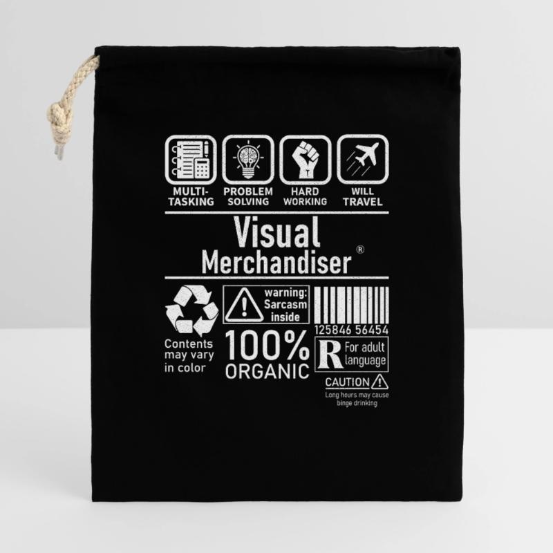 Visual Merchandiser multi tasking problem solving Geschenkbeutel aus Baumwolle (40 x 50 cm)