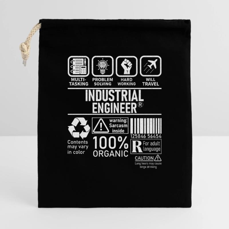 Industrial Engineer multi tasking problem solving Geschenkbeutel aus Baumwolle (40 x 50 cm)