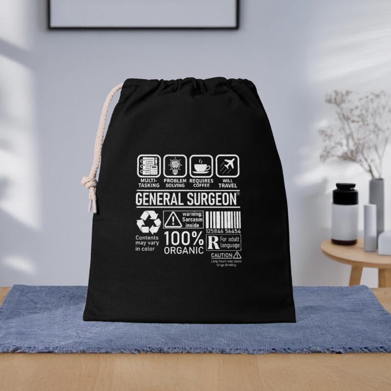 General Surgeon multi tasking problem solving Geschenkbeutel aus Baumwolle (40 x 50 cm)