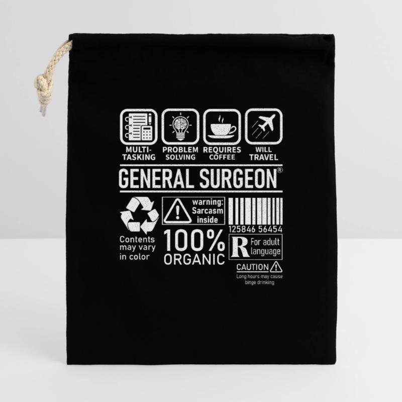 General Surgeon multi tasking problem solving Geschenkbeutel aus Baumwolle (40 x 50 cm)