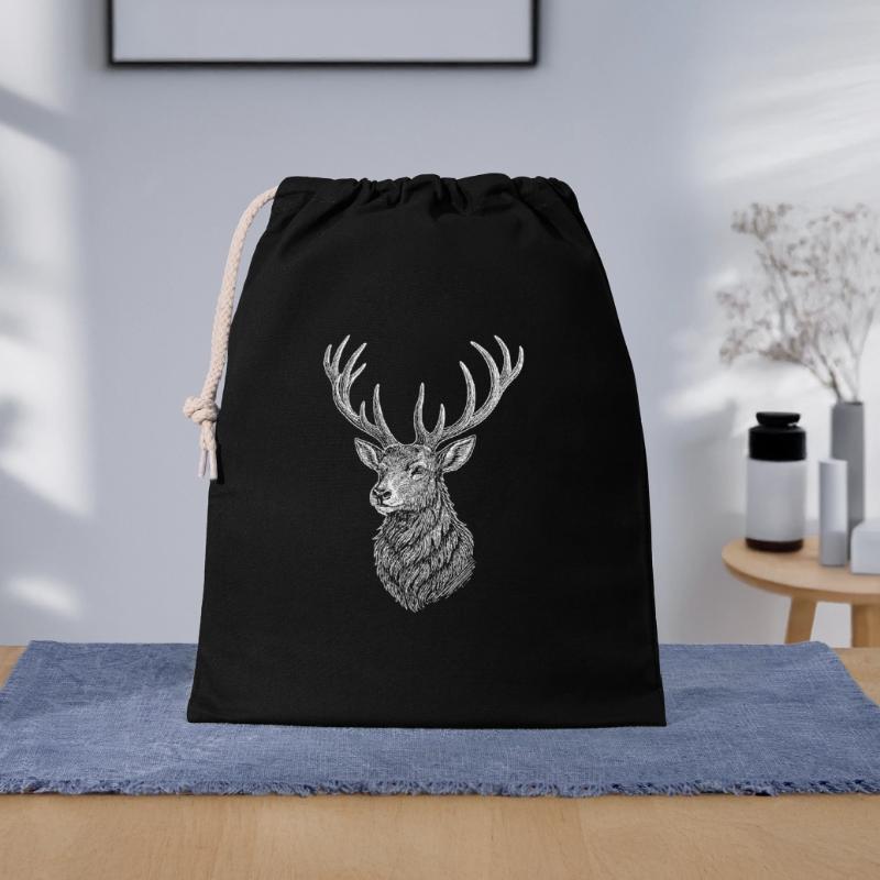 Deer Gift Bag 40 x 50 cm