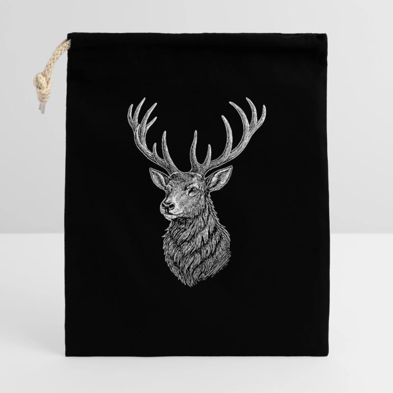 Deer Gift Bag 40 x 50 cm