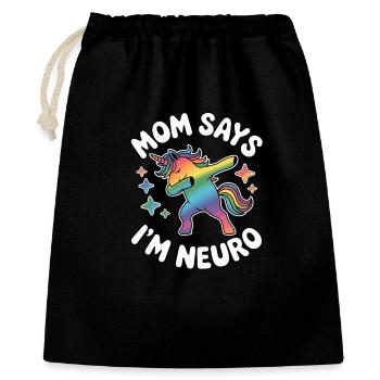 Neurodivers - Gift Bag 40 x 50 cm - black - Front