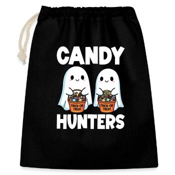 CANDY HUNTERS - GHOST HALLOWEEN  - Gift Bag 40 x 50 cm - black - Front