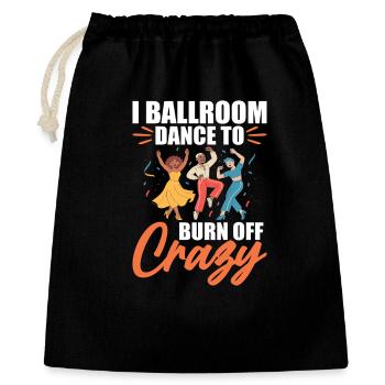 Ballroom Dancer Gift Dance Partner - Gift Bag 40 x 50 cm - black - Front