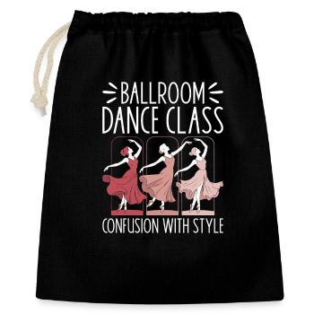 Ballroom Dance School Dance Teacher Ballroom Gift - Gift Bag 40 x 50 cm - black - Front