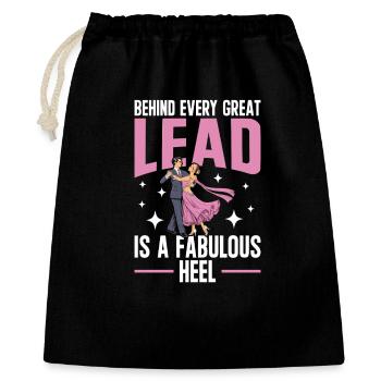 Ballroom dancing Waltz dancing Tango dancing - Gift Bag 40 x 50 cm - black - Front
