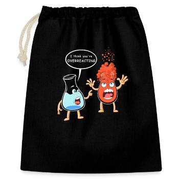 Overreacting Microbiology - Gift Bag 40 x 50 cm - black - Front